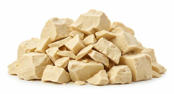 Organic cocoa butter deodorized chunks 25 kg